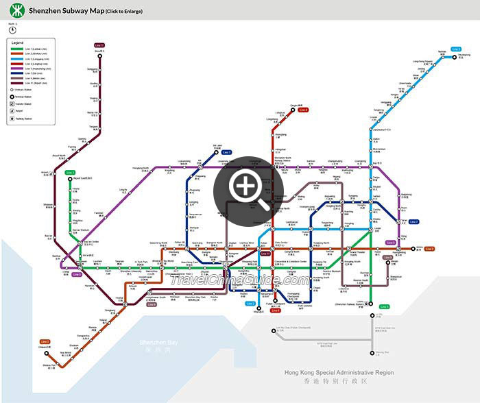 深圳地铁规划图