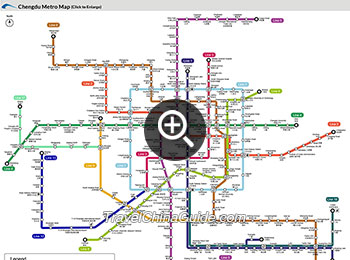 成都地铁图
