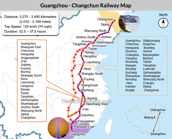 广长春铁路图