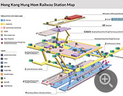 香港红磡火车站地图