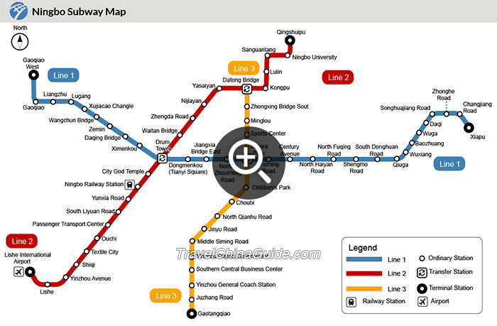 宁波地铁图