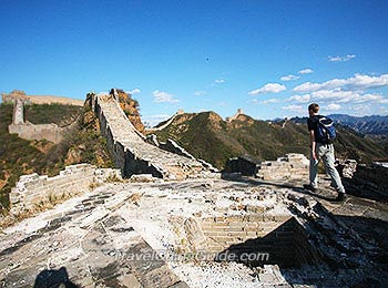 金山岭长城徒步旅行