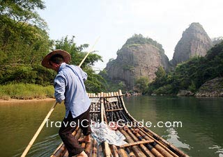 福建武夷山九曲溪漂流