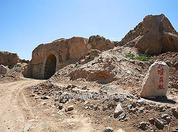 Xiakou古城堡,Zhangye、甘肃