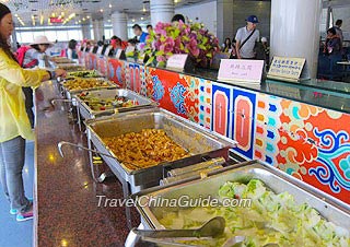 九寨沟风景区的餐厅