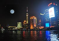 九月的浦东夜景