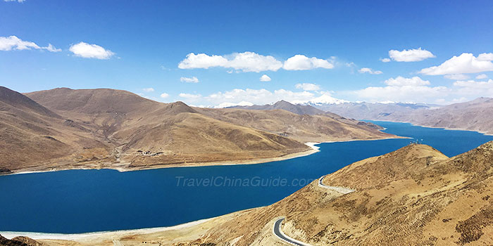 羊卓雍措湖，山南，西藏