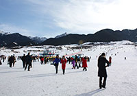 天山天池国际滑雪胜地,乌鲁木齐