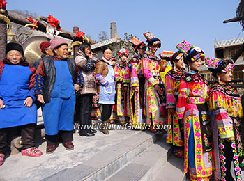 松潘当地少数民族